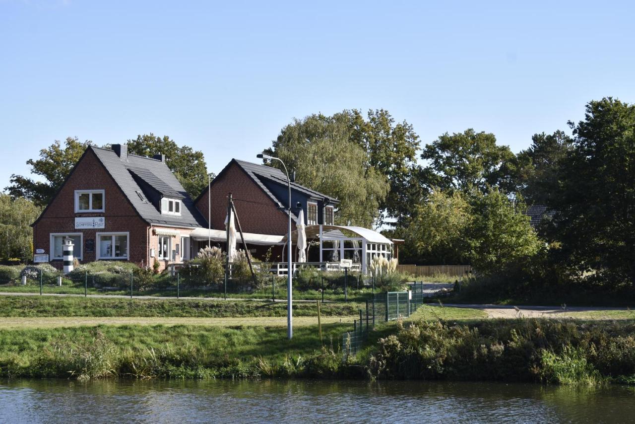 Pension Zur Schleuse Garni Am Elbe Luebeck - Kanal In Witzeeze 外观 照片