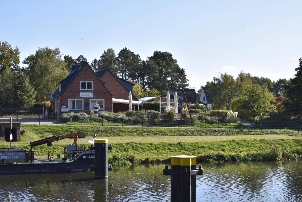 Pension Zur Schleuse Garni Am Elbe Luebeck - Kanal In Witzeeze 外观 照片